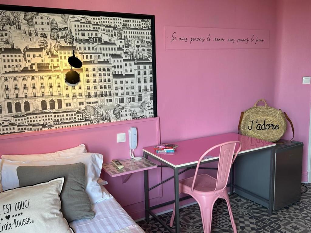 Hotel De La Croix-Rousse Lyon Exteriér fotografie